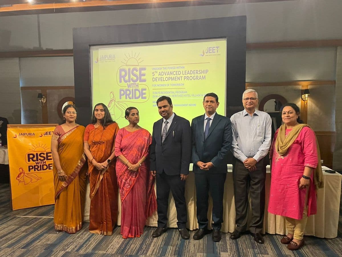 Jaipuria Institute of Management Indore wrapped up a highly successful Women's Leadership Development Program