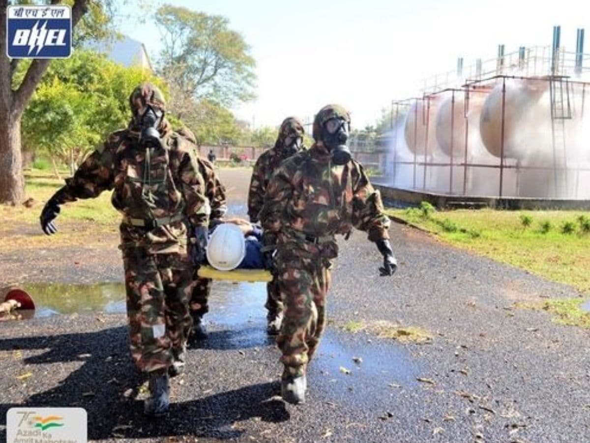 Joint Mock Drill conducted at BHEL's Gas and Power Plant