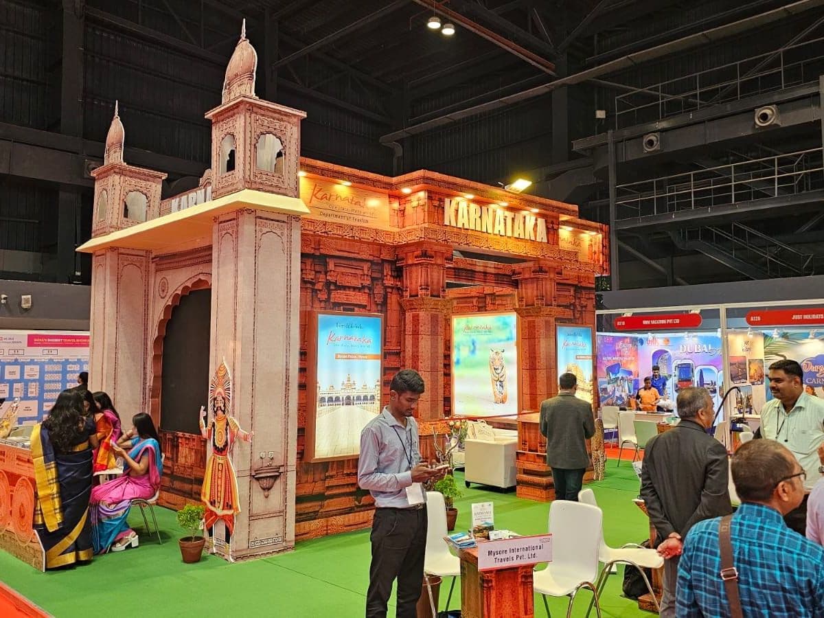 Karnataka Tourism Stand Recognized for Best Decoration at TTF Kolkata 2023