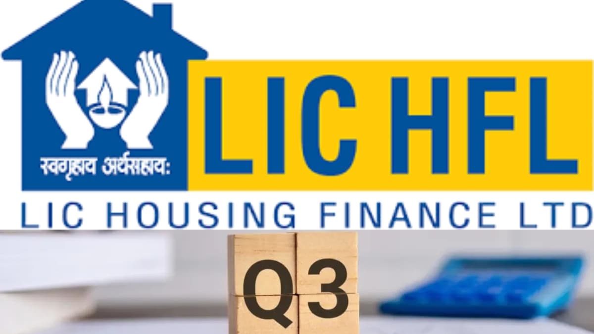 LIC Housing Finance Q3 Net Profit Falls 3% to ₹1,384 Crore; NII Up 5%, Disbursements Rise 4%