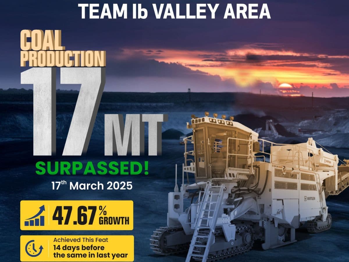MCL's IB Valley area achieves another milestone