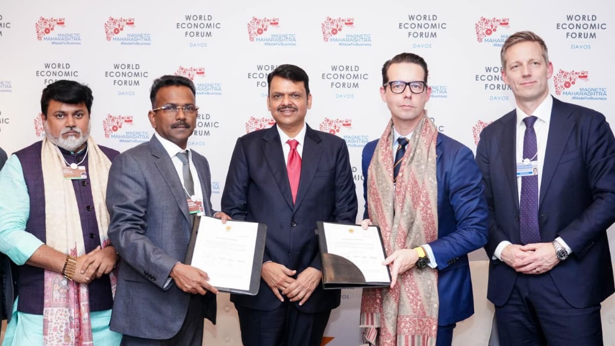 Maharashtra Signs ₹500-Crore Investment MoU With Carlsberg at Davos