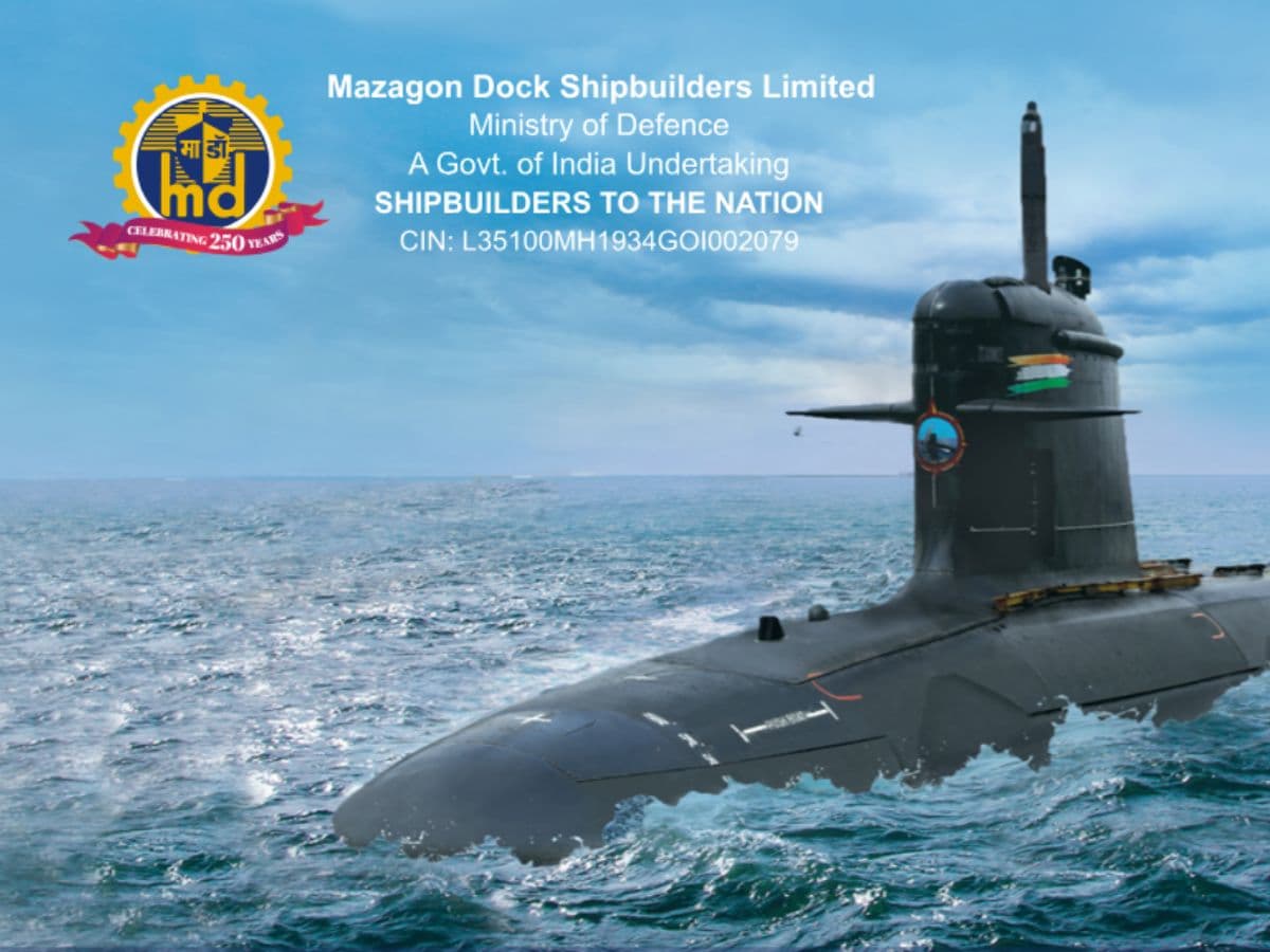 Mazagon Dock Shares plummet by 6.9% as govt declares sell its stake up to 4.83%