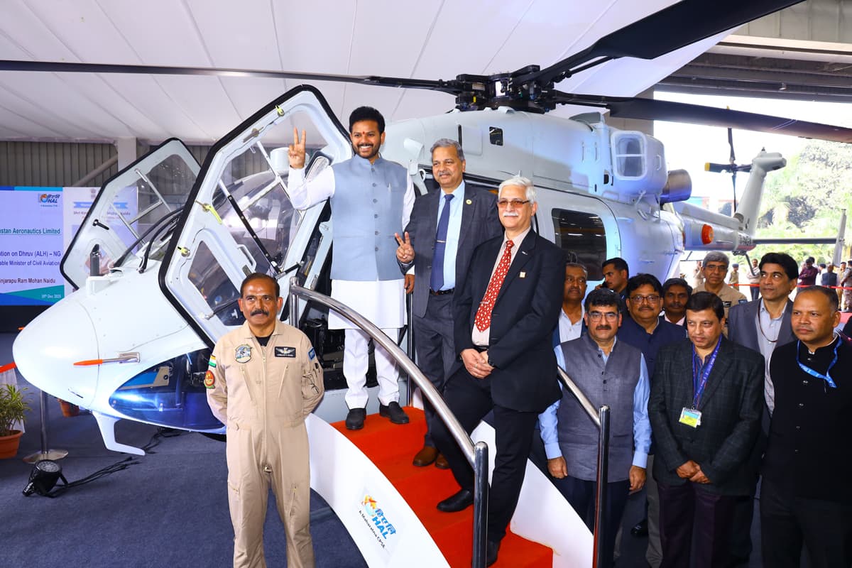HAL’s Dhruv New Generation (NG) Helicopter Makes Inaugural Flight - PSU Connect News