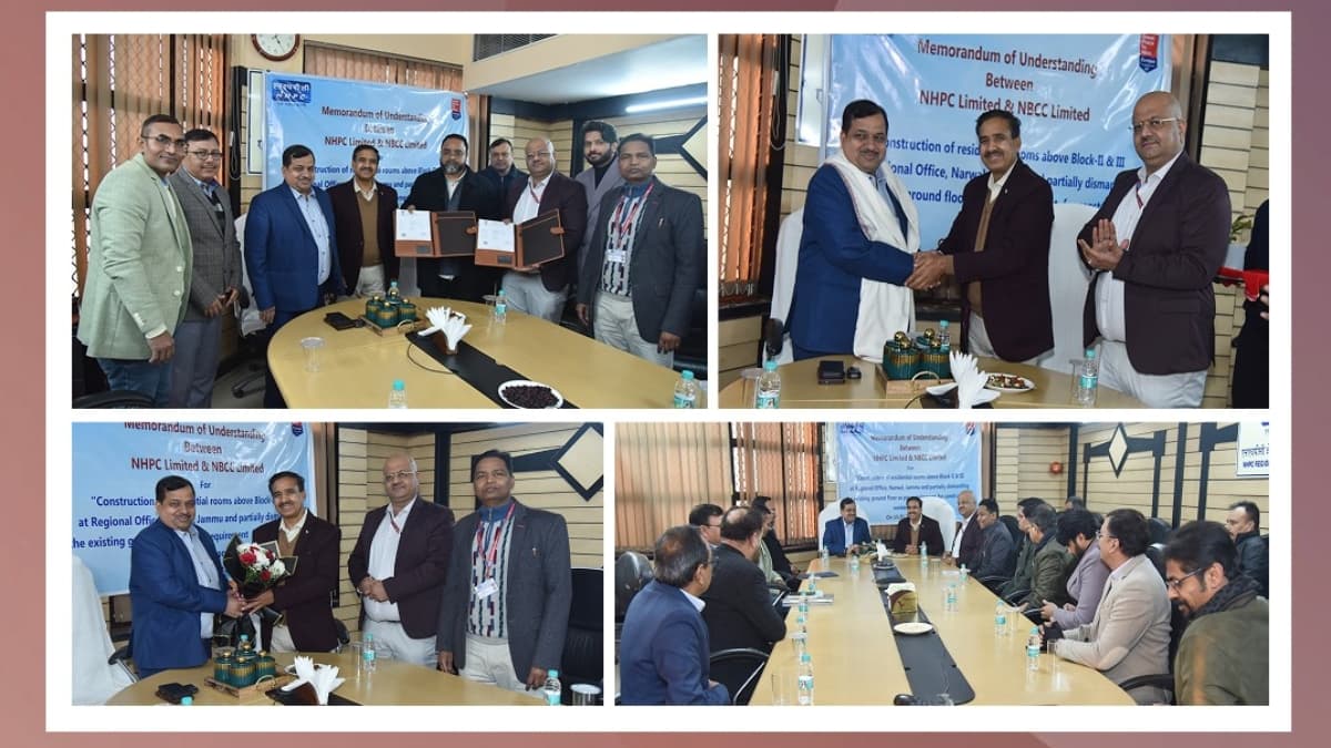 NBCC Wins ₹6.39 Crore NHPC Construction Project in Jammu