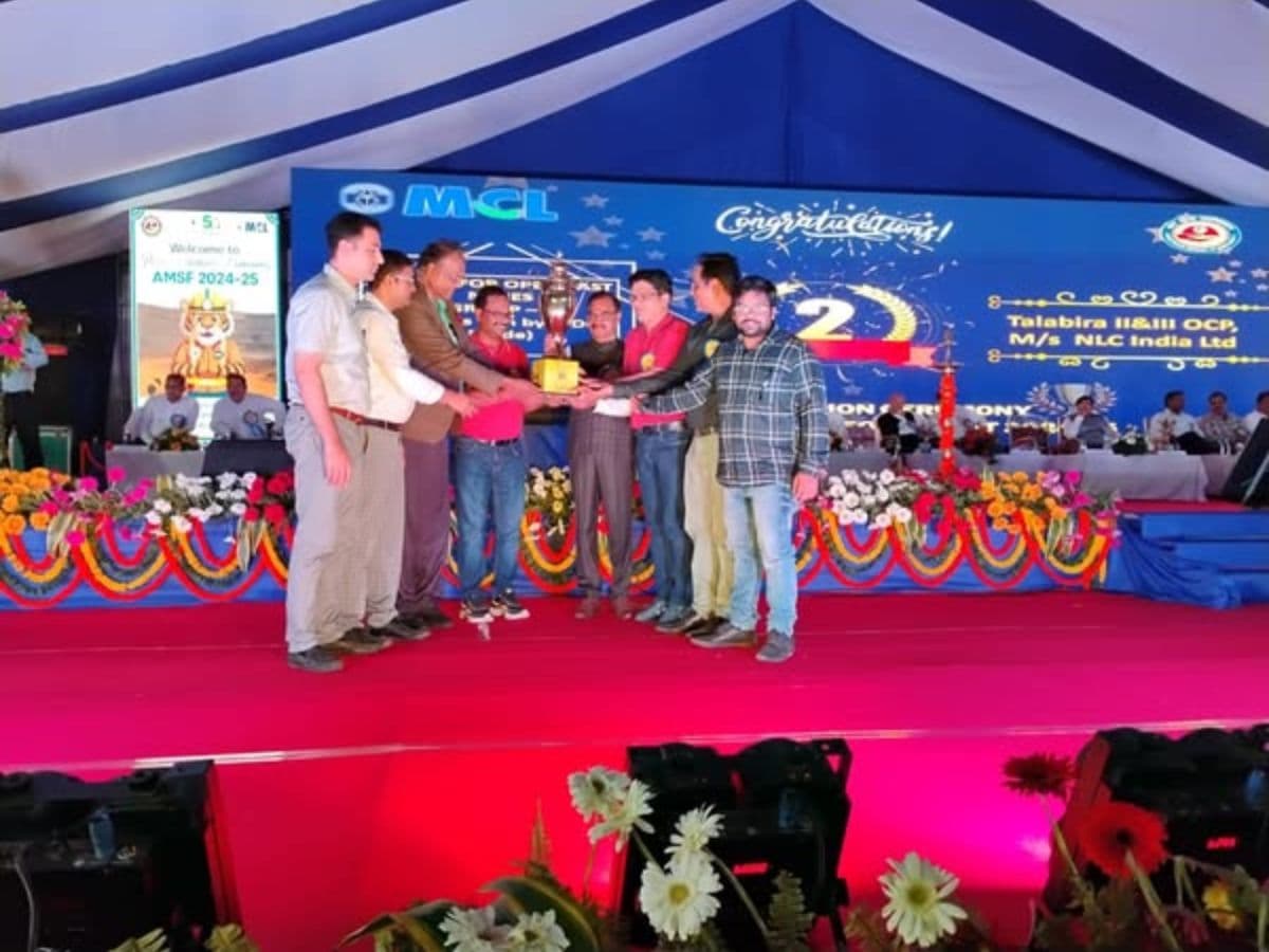 NLCIL Talabira II&III Opencast Coal Mines bags with five prestigious awards