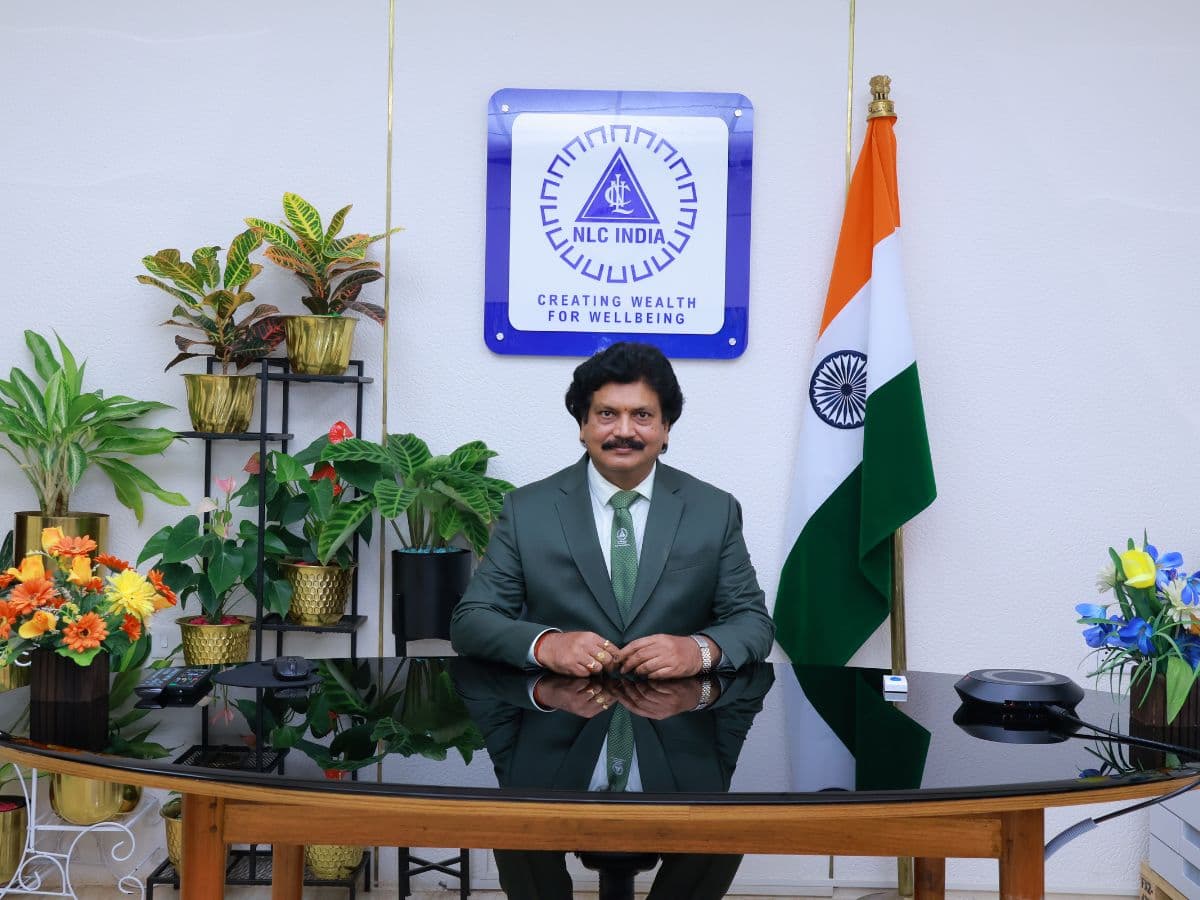 NLC India CMD M. Prasanna Kumar receives title of best CEO