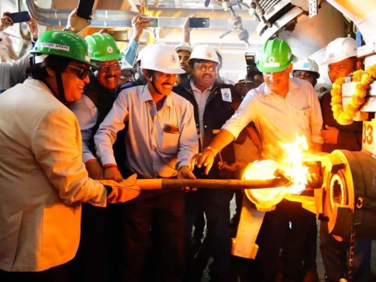 NMDC Steel Plant Commenced Blast Furnace Operations