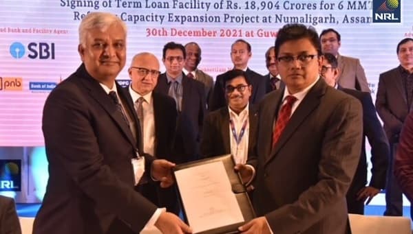 NRL's financial closure of Rs.18,904 Cr for its upcoming 6 MMTPA expansion project