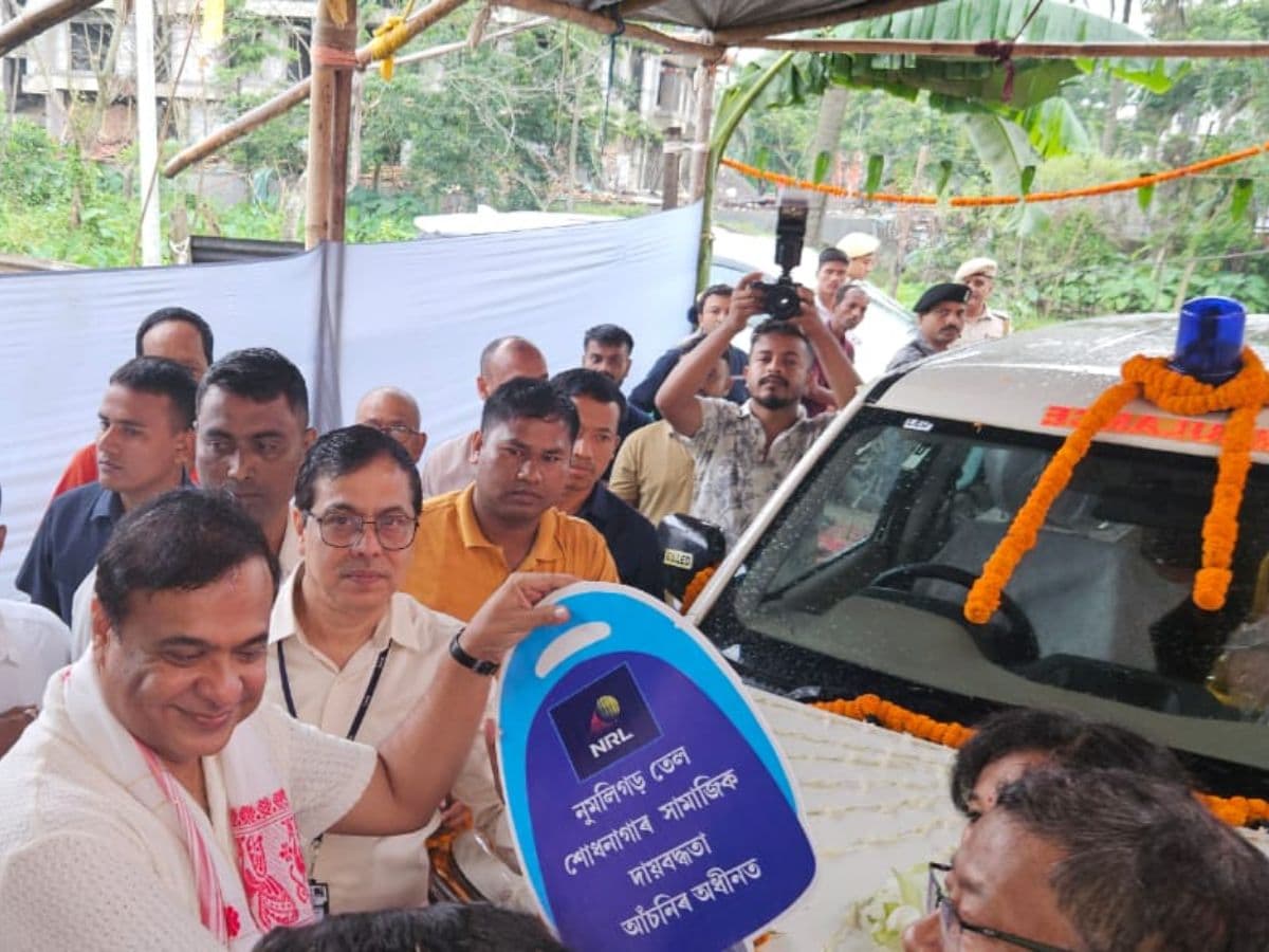 NRL Donates fully equipped ambulance under CSR