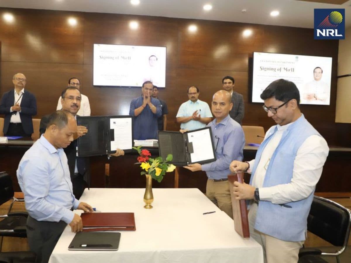 Numaligarh Refinery Limited signed MoU with Assam Govt