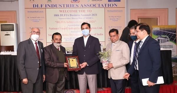 Director (P&M), NSIC inaugurates 10th DLFIA Business Summit-2021