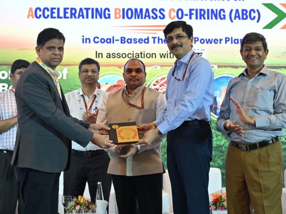 NTPC Dadri awarded for co-firing the highest quantity of biomass