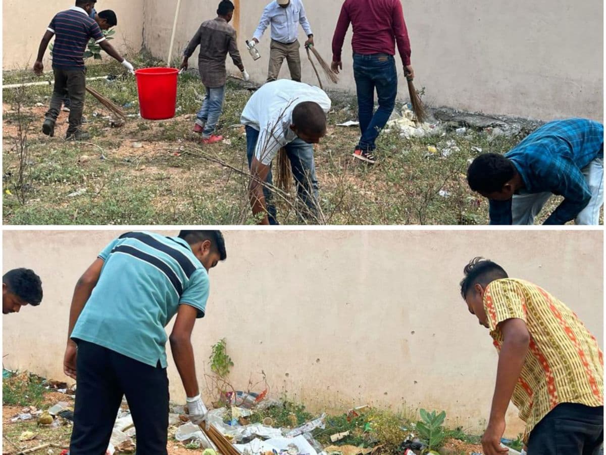 NTPC Dulanga conducted Swachhta Drive at R&R Colony