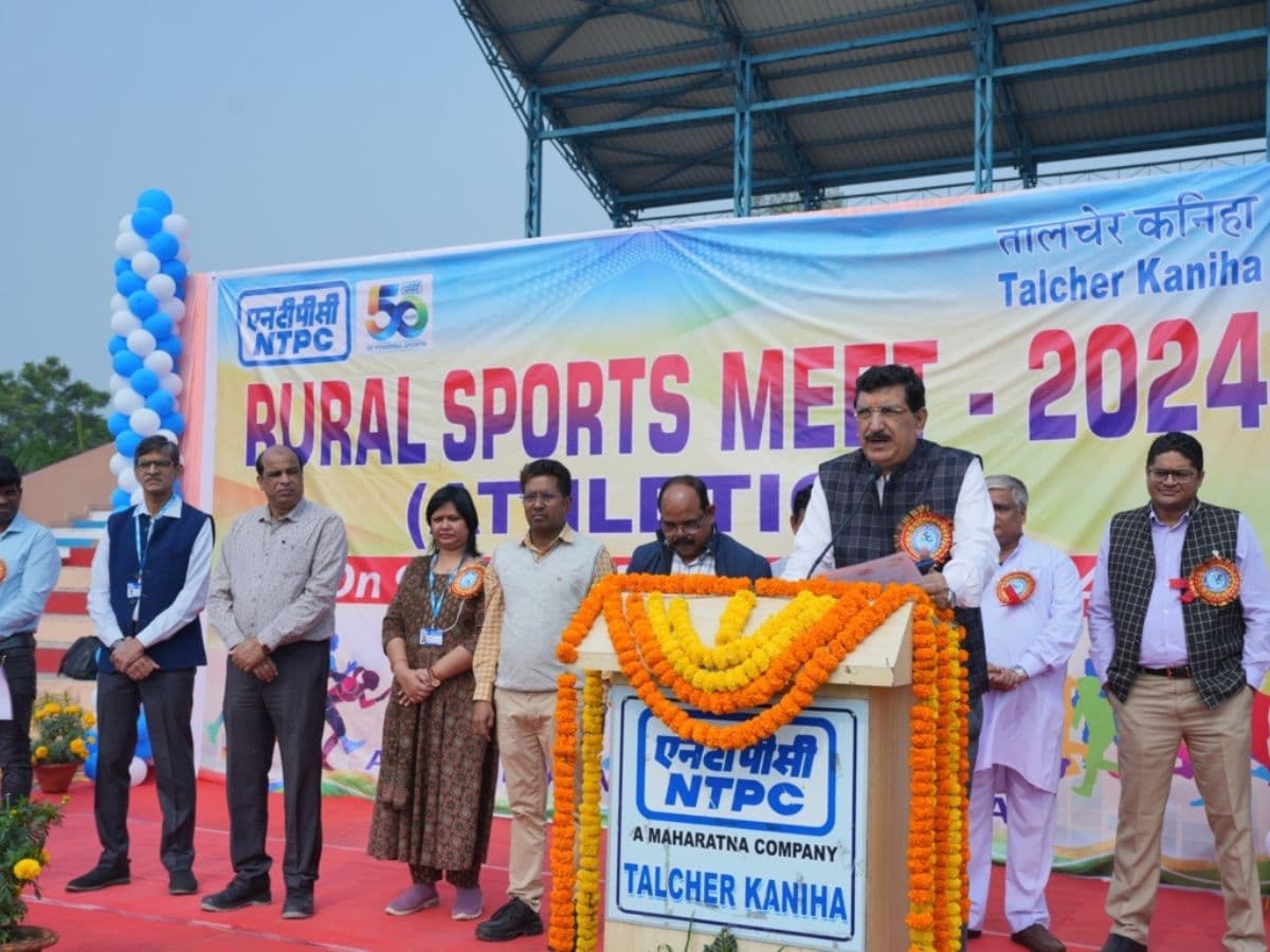 NTPC Talcher Kaniha Concludes 19th Rural Sports Meet (Athletics)