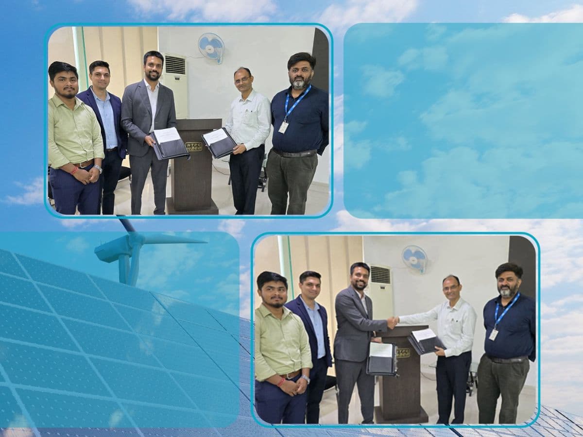 NTPC and Serentica Renewables Signs Agreement