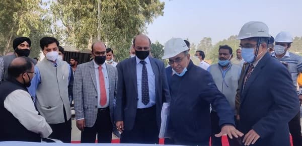 Hon'ble MP Lok Sabha, Ramesh Chander inspected Naveenikaran Karkhana, Sonipat project