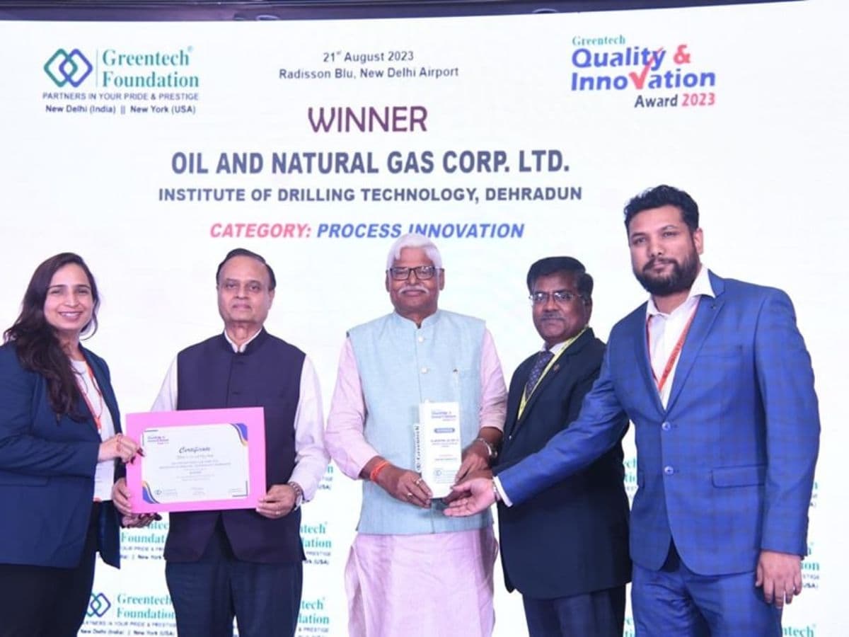 ONGC Clinches 3 Greentech Foundation Quality & Innovation Awards