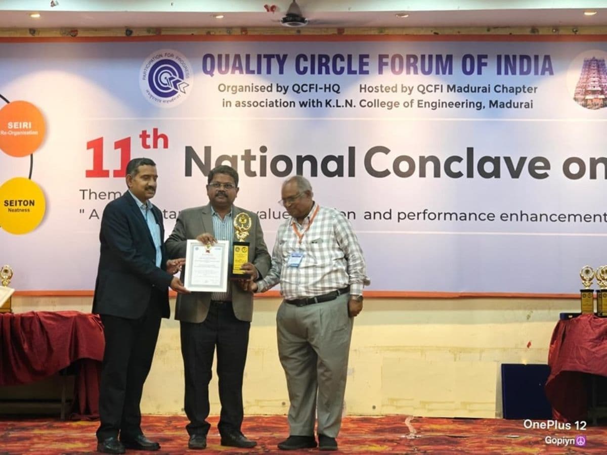 Odisha's NALCO Refinery Bags QCFI-JUSE 5S Award