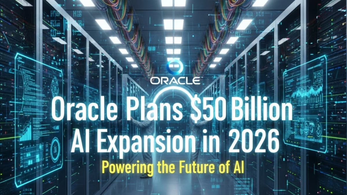 Oracle Prepares Mega $50 Billion Fundraise to Power Next Wave of AI Cloud Growth
