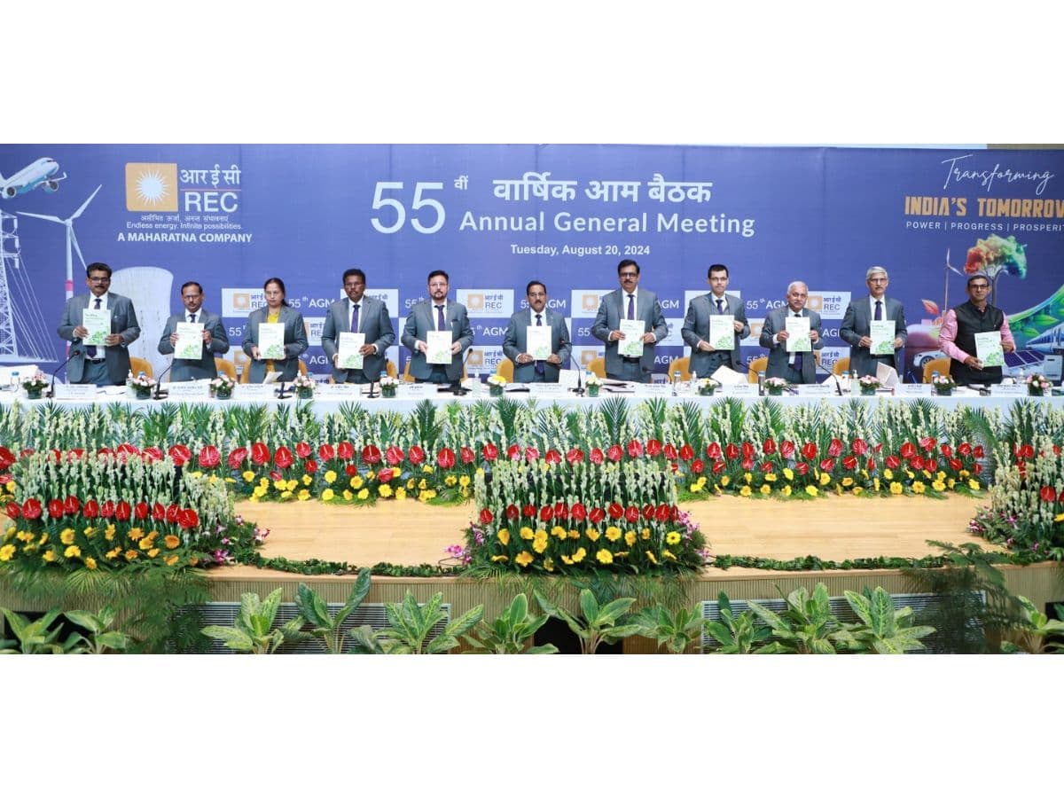 REC Limited holds 55th AGM, releases its first sustainability report