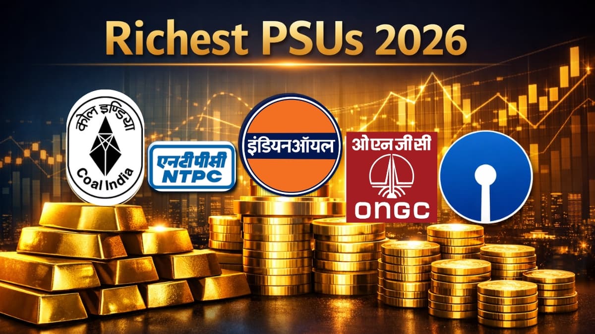 Richest PSUs 2026: Top 5 Giants by Market Cap and Revenue
