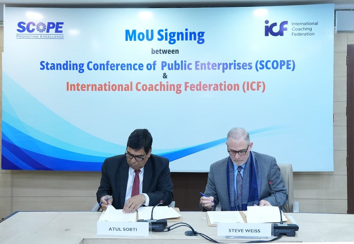 SCOPE - International Coaching Federation (ICF), USA collaborate for Coaching-Led Leadership Development