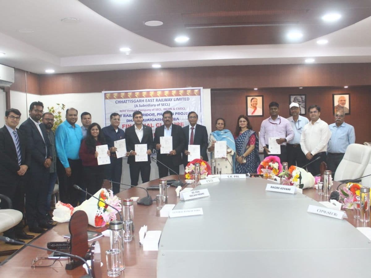 SECL will develop rail corridor from Dharamjaigarh to Korba