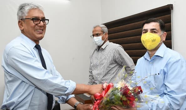 High level meet at Gevra with SECR Railway top officials; led by SECL CMD