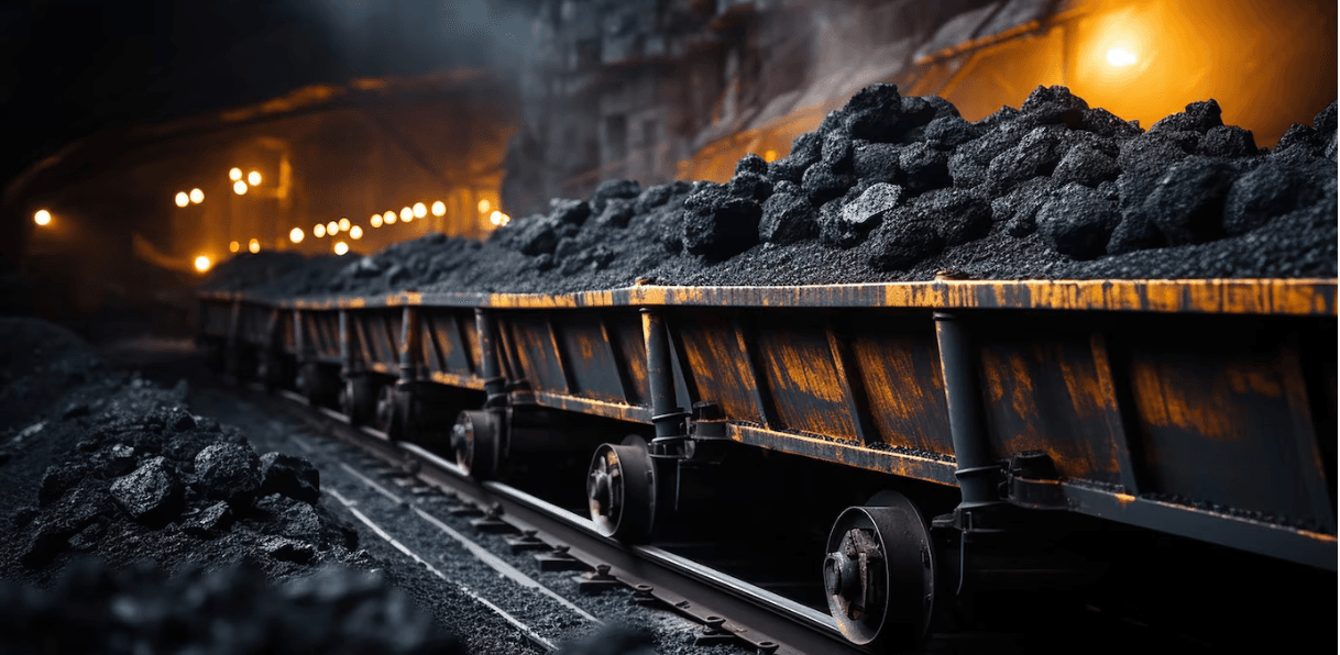 A glimpse into the heart of Central Coalfields Limited’s mining activities.