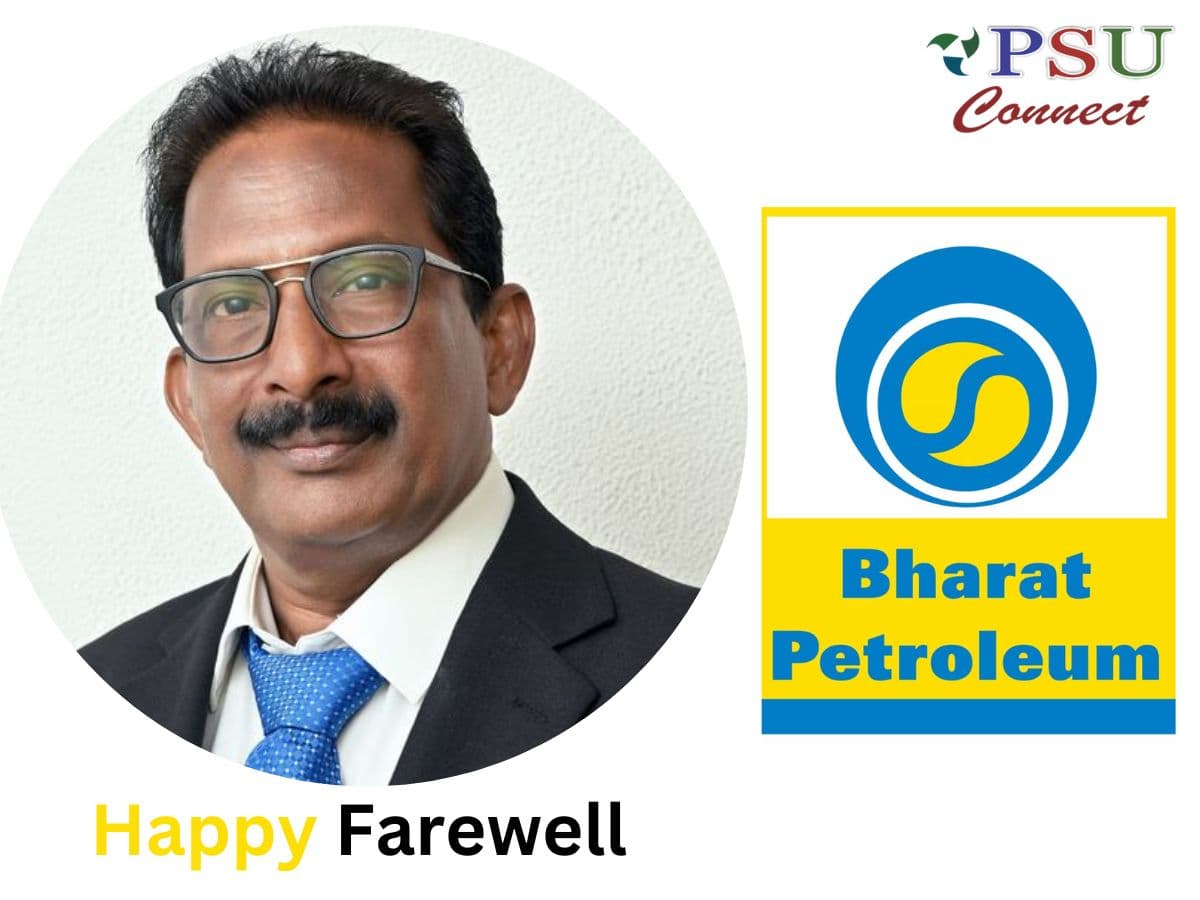 Shri Ajith Kumar K Superannuated from BPCL Kochi Refinery After 36 Years of Exemplary Service
