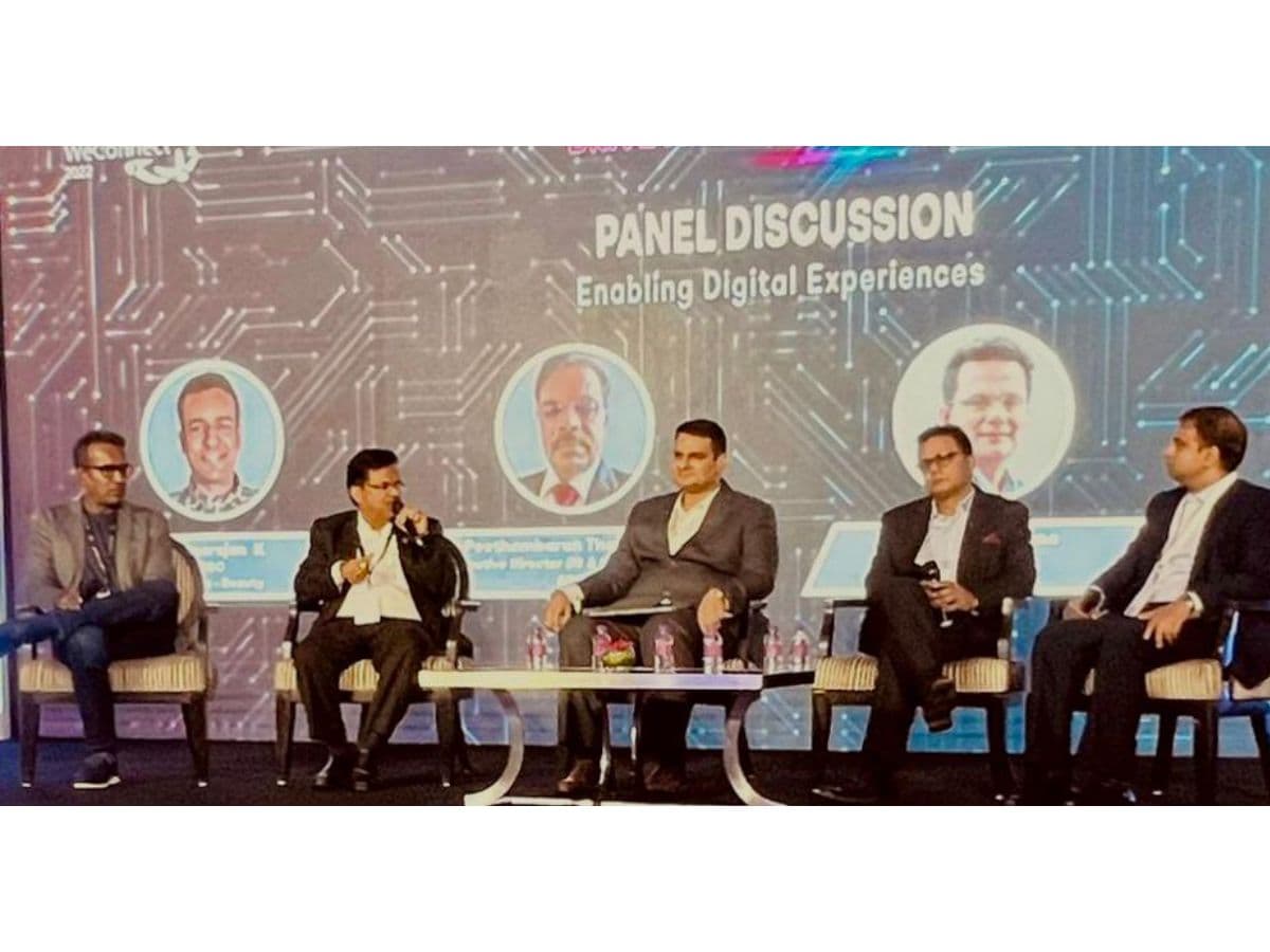 T. Peethambaran, ED (IS & Digital Business) BPCL speaks at WeConnect