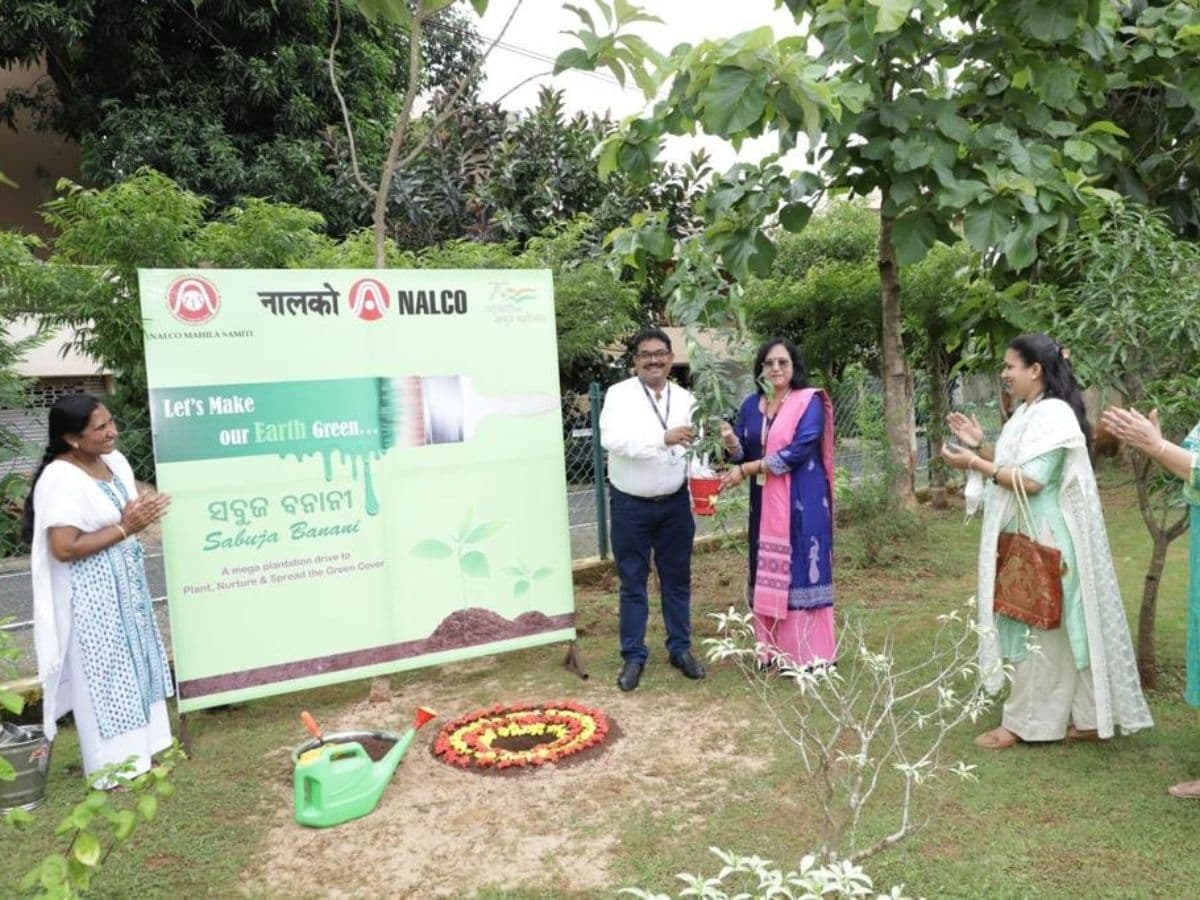 NALCO launched Mega Plantation Drive in Bhubaneswar