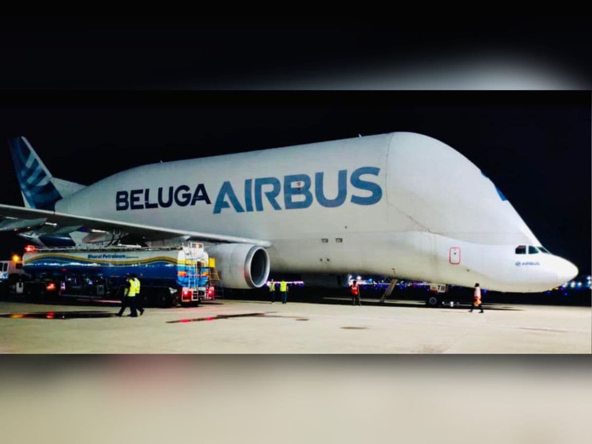 BPCL refuelled cargo Airbus Beluga twice within a week at Chennai