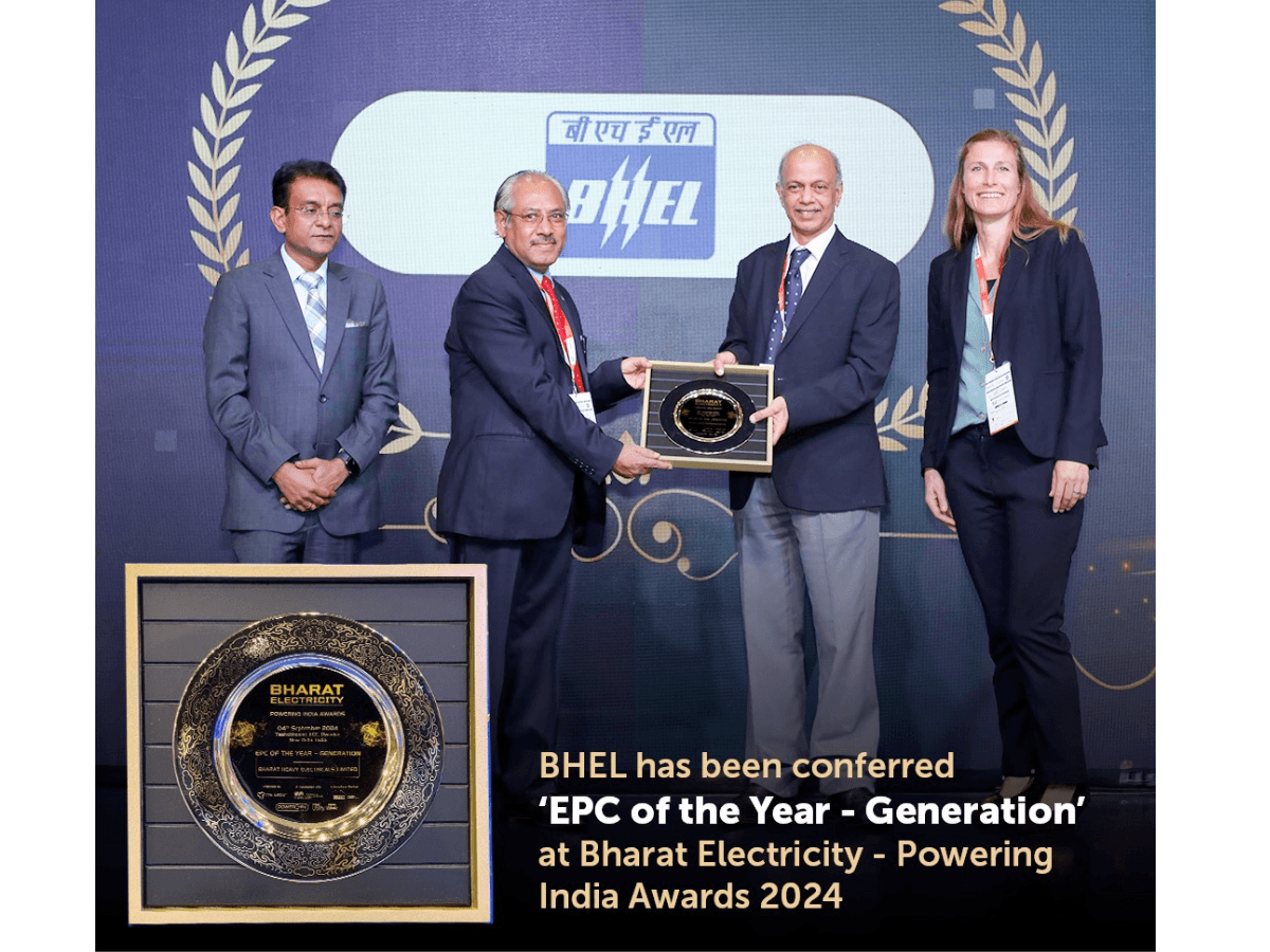 BHEL wins ICAI National Award