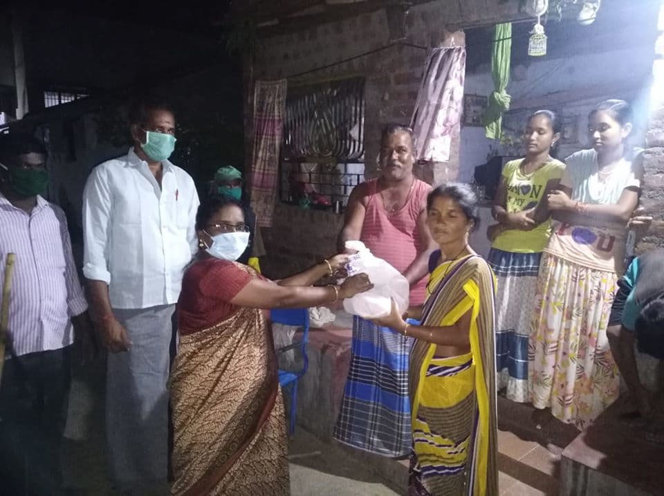 BHEL Tiruchirappalli unit donated bags to 250 underprivileged families