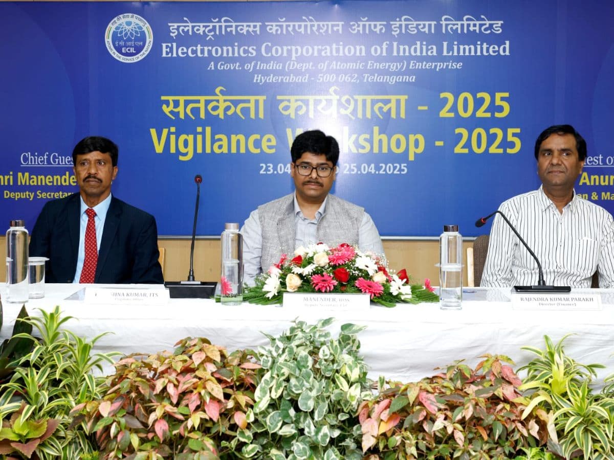 ECIL Inaugurated Three-Day Vigilance Workshop