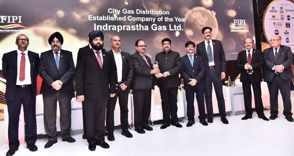 IGL Wins City Gas Distribution Of The Year Award
