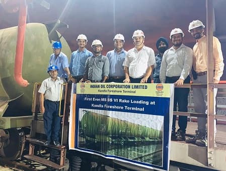 First-ever rake loaded with BS VI compliant Motor Spirit 