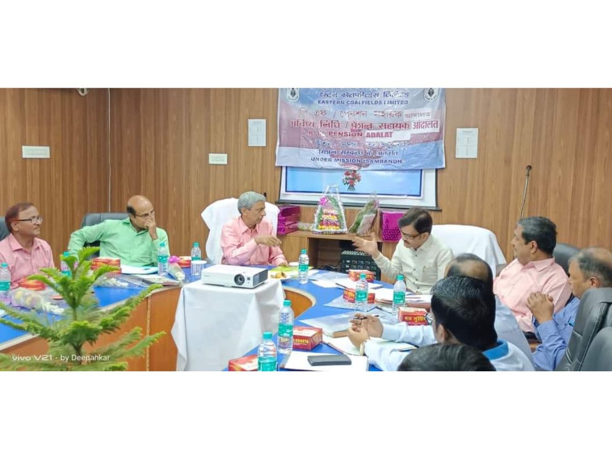 ECL organised pension adalat at kajora area