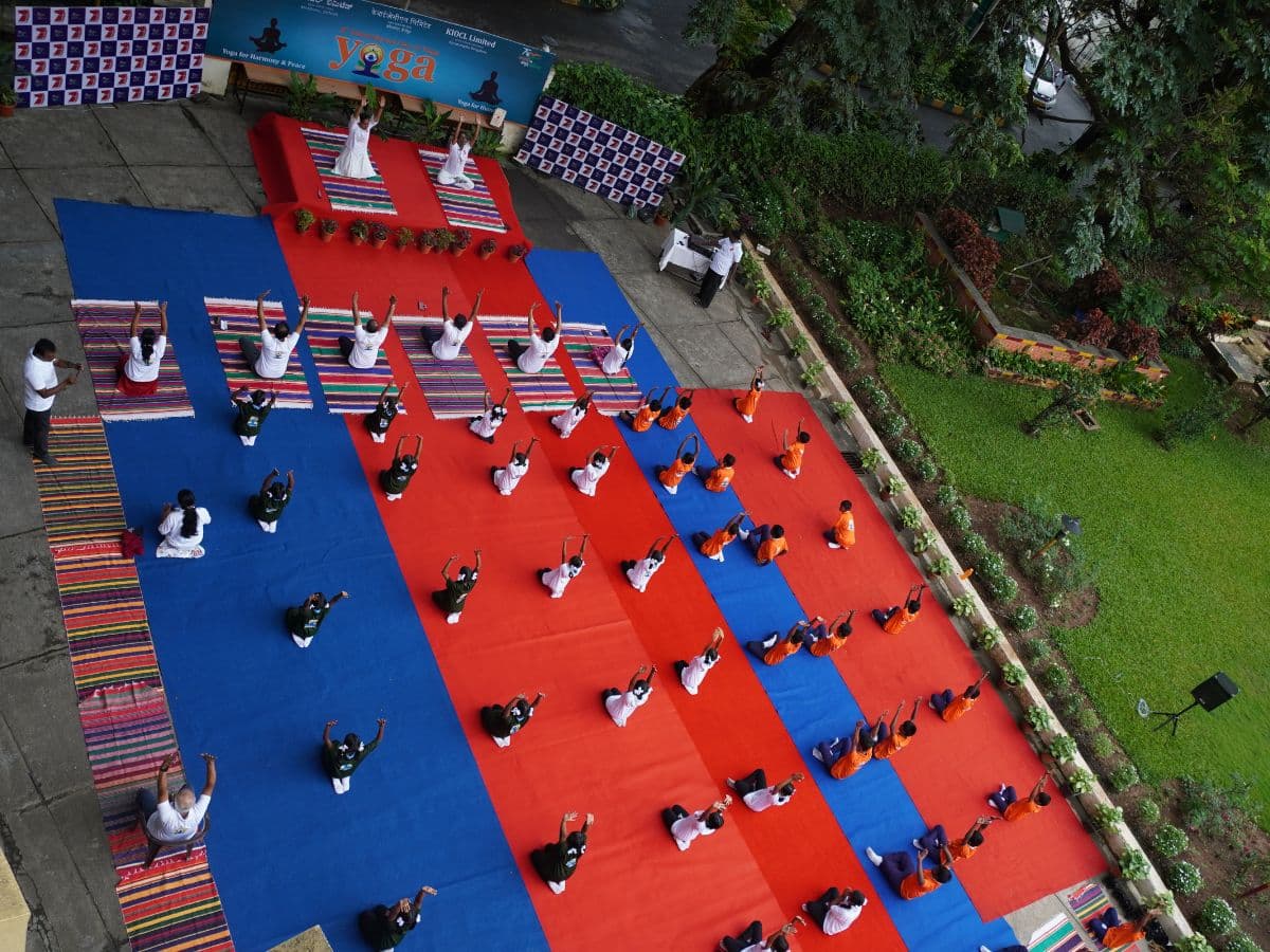 KIOCL Limited celebrates 8th International Day of Yoga