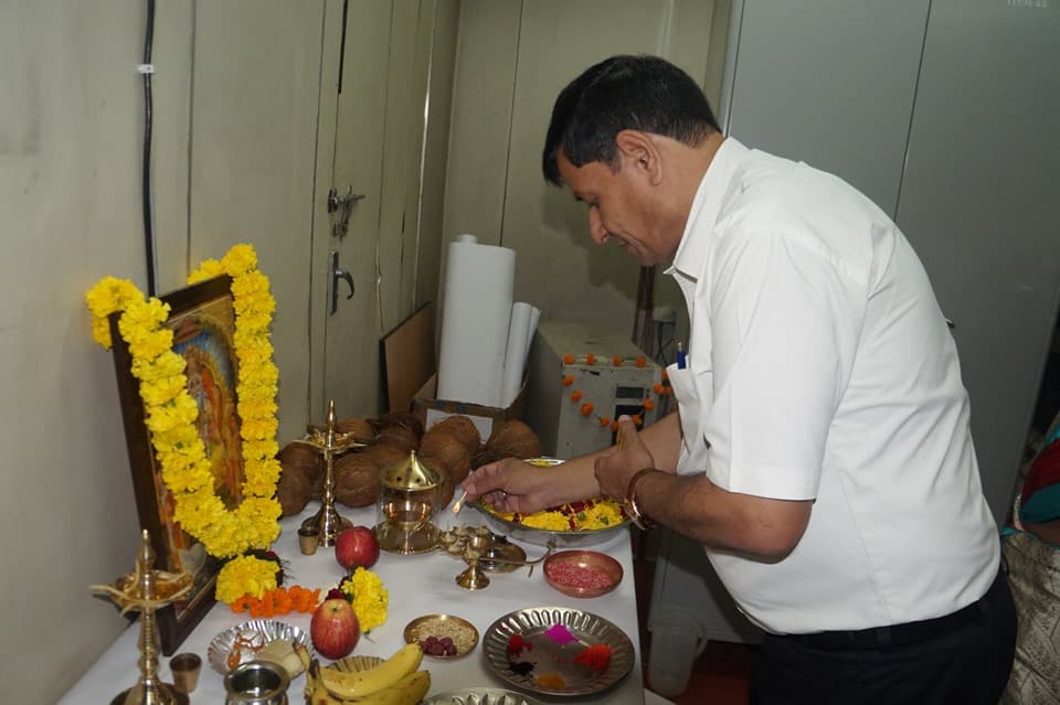 Mineral Exploration Corporation Limited celebrated Vishwakarma Puja 2019 