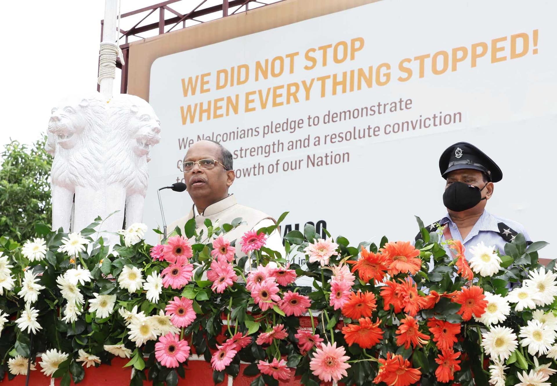 NALCO joins the Nation in celebrating 74th Independence Day