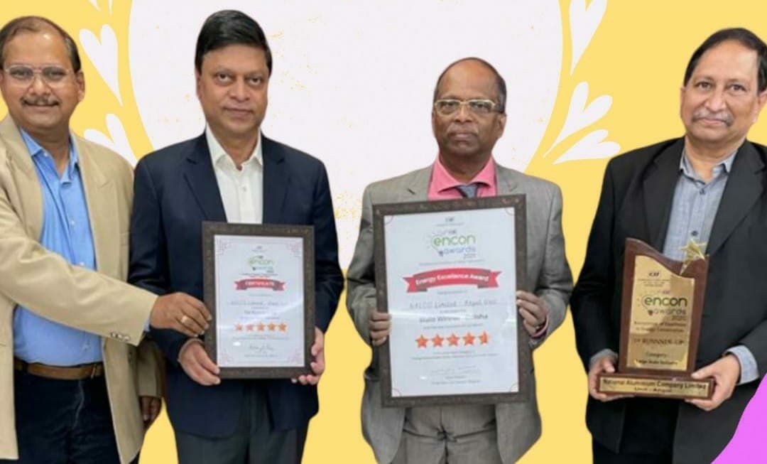 NALCO bagged the prestigious Energy Conservation Award 2021