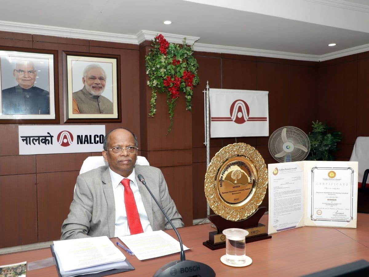 NALCO wins coveted Golden Peacock National Award for Sustainability