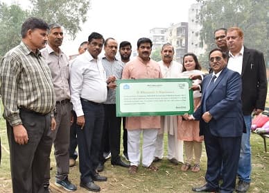 NBCC Planted 1000 tree saplings