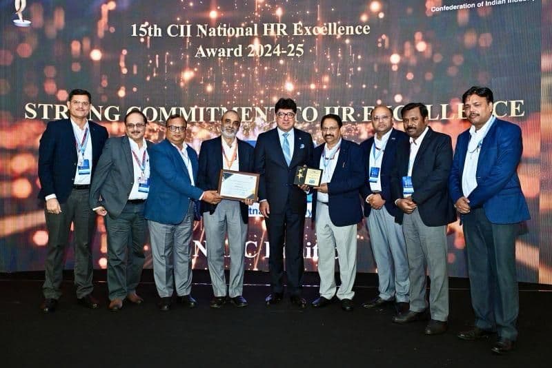NHPC has been conferred with CII HR Excellence Award for 2024-25
