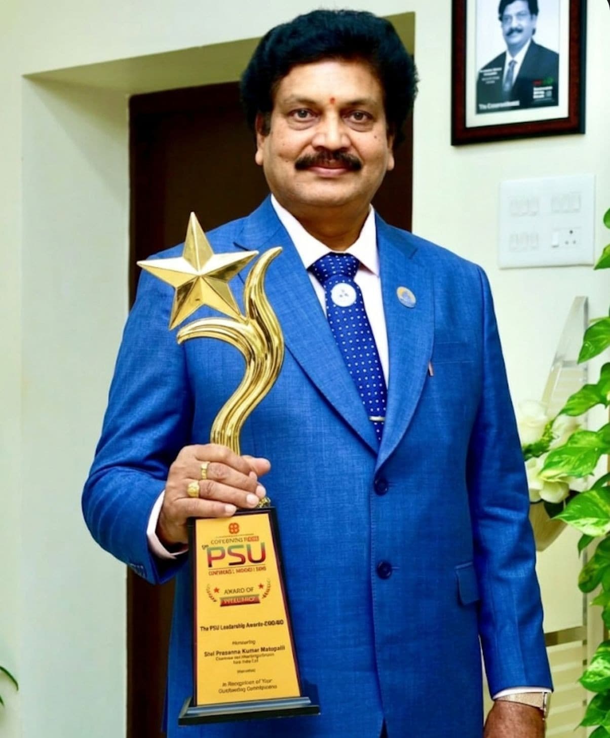 NLCIL CMD honoured with "Governance Now - 12th PSU leadership Award