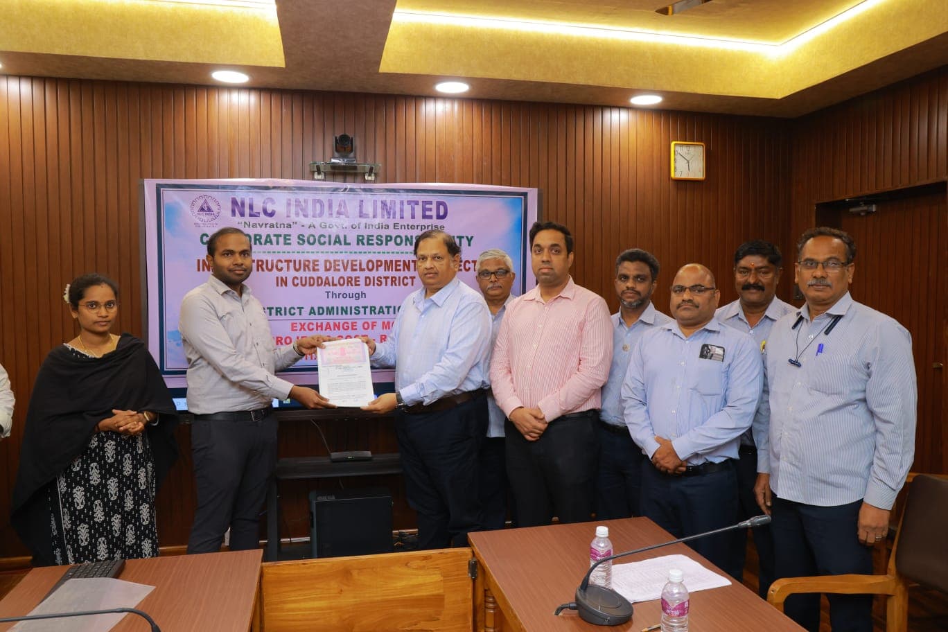 NLC India Limited signs MoUs with Cuddalore District Administration for CSR Infrastructure Projects