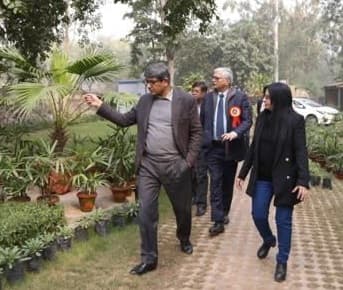 CMD NTPC review the progress of NTPC Eco Park